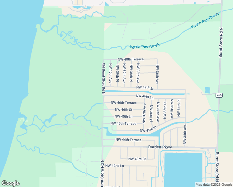 map of restaurants, bars, coffee shops, grocery stores, and more near 3916 Northwest 47th Street in Cape Coral