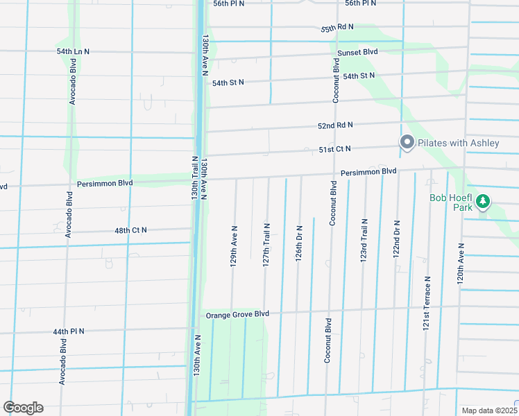 map of restaurants, bars, coffee shops, grocery stores, and more near 4901 127th Trail North in Royal Palm Beach