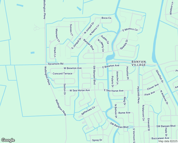 map of restaurants, bars, coffee shops, grocery stores, and more near 108 Horseshoe Drive in LaBelle