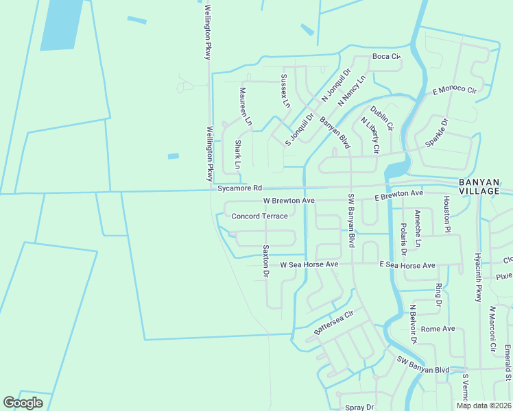 map of restaurants, bars, coffee shops, grocery stores, and more near 187 Concord Terrace in LaBelle