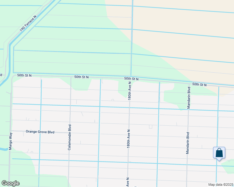 map of restaurants, bars, coffee shops, grocery stores, and more near 18098 49th Street North in Loxahatchee