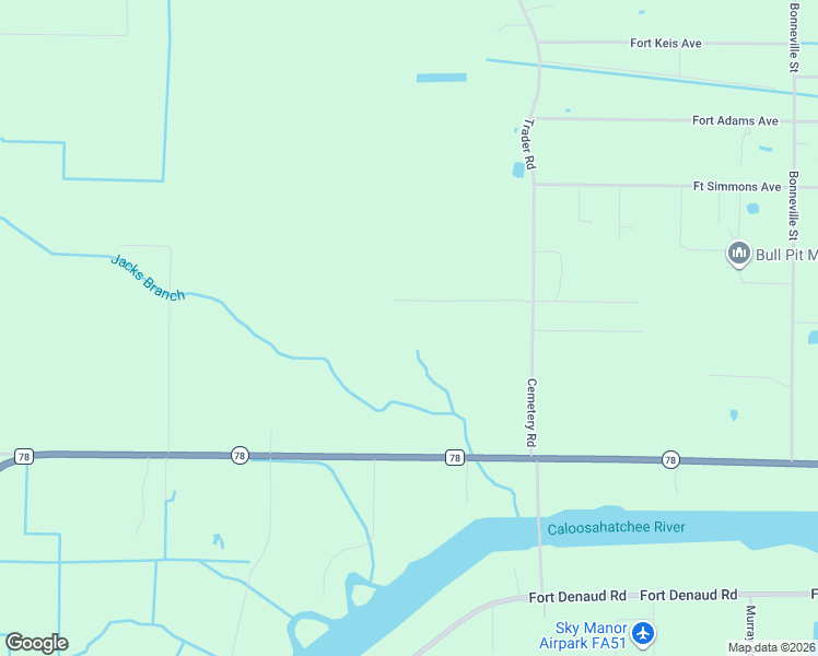 map of restaurants, bars, coffee shops, grocery stores, and more near 925 Cemetery Road in LaBelle