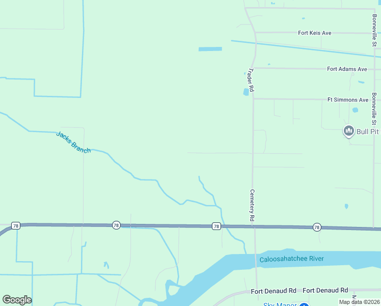 map of restaurants, bars, coffee shops, grocery stores, and more near 925 Cemetery Road in LaBelle