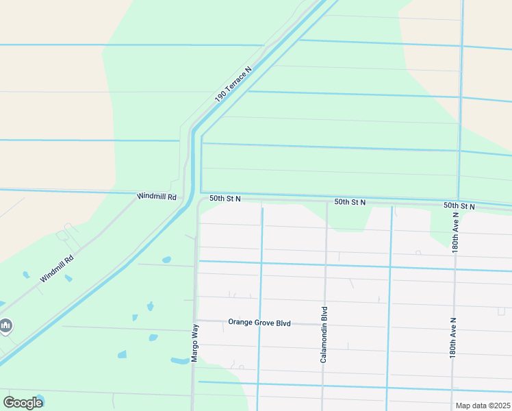 map of restaurants, bars, coffee shops, grocery stores, and more near 18766 North 50th Street in Loxahatchee