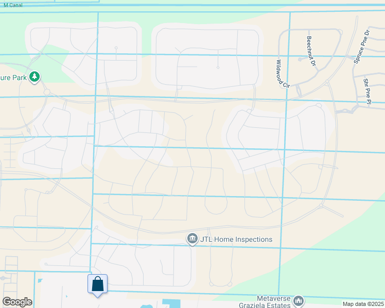 map of restaurants, bars, coffee shops, grocery stores, and more near Unnamed Road in Loxahatchee
