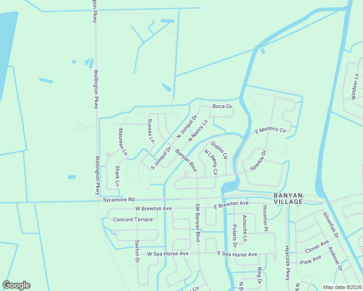 map of restaurants, bars, coffee shops, grocery stores, and more near 308 Boca Circle in LaBelle