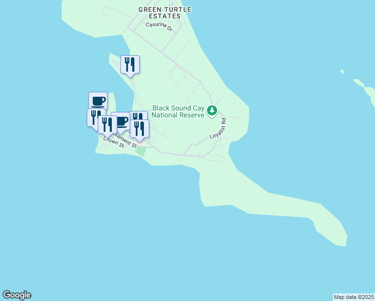 map of restaurants, bars, coffee shops, grocery stores, and more near in Blackwood Village