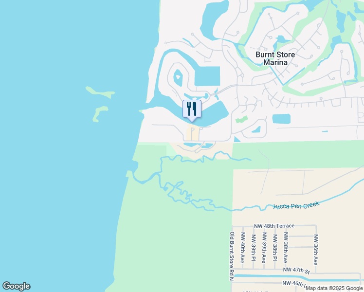 map of restaurants, bars, coffee shops, grocery stores, and more near 32 Matecumbe Key Road in Punta Gorda