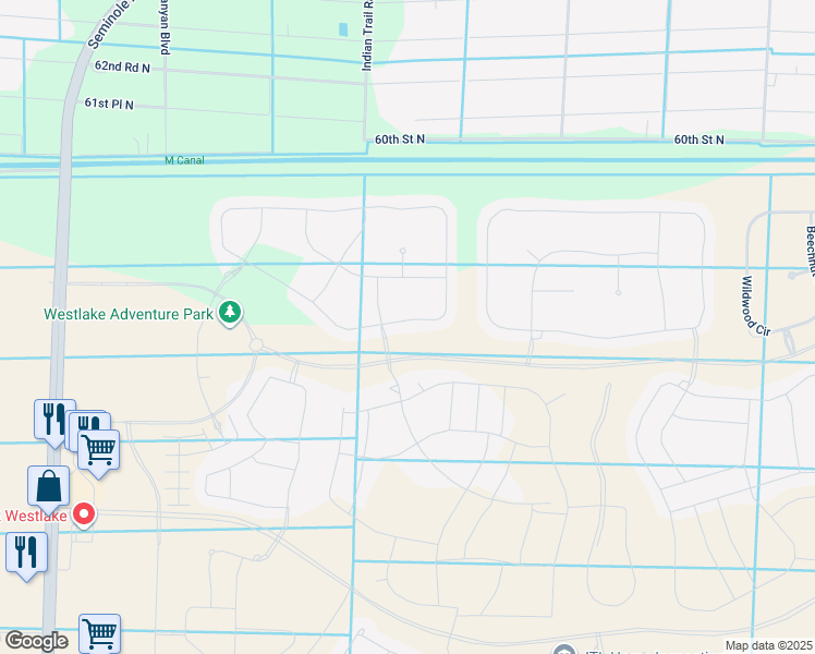 map of restaurants, bars, coffee shops, grocery stores, and more near 15978 Whippoorwill Circle in Westlake