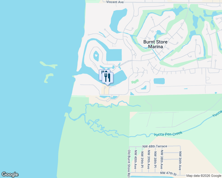 map of restaurants, bars, coffee shops, grocery stores, and more near 3192 Matecumbe Key Road in Punta Gorda