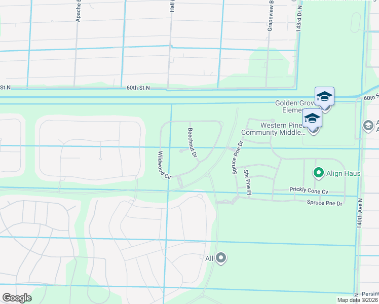 map of restaurants, bars, coffee shops, grocery stores, and more near 14952 Woodlot Court in Westlake