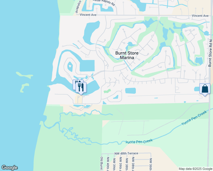 map of restaurants, bars, coffee shops, grocery stores, and more near 3084 Matecumbe Key Road in Punta Gorda