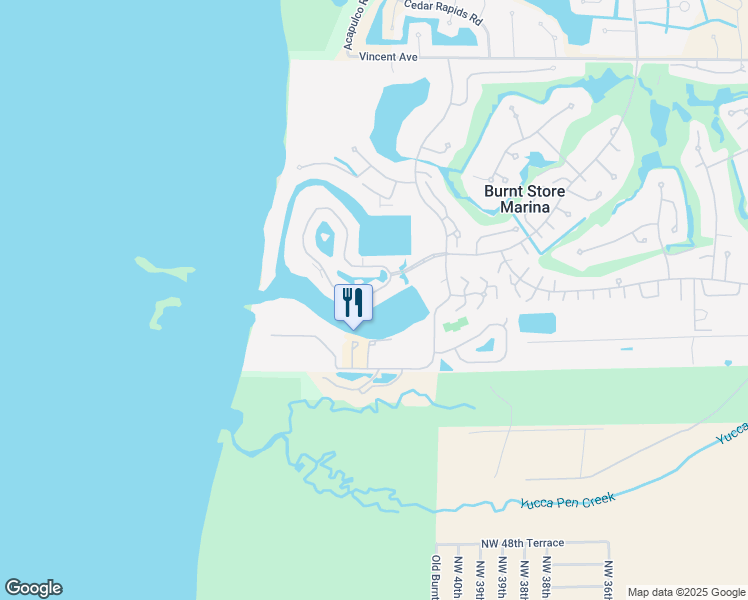 map of restaurants, bars, coffee shops, grocery stores, and more near 3233 Sunset Key Circle in Punta Gorda