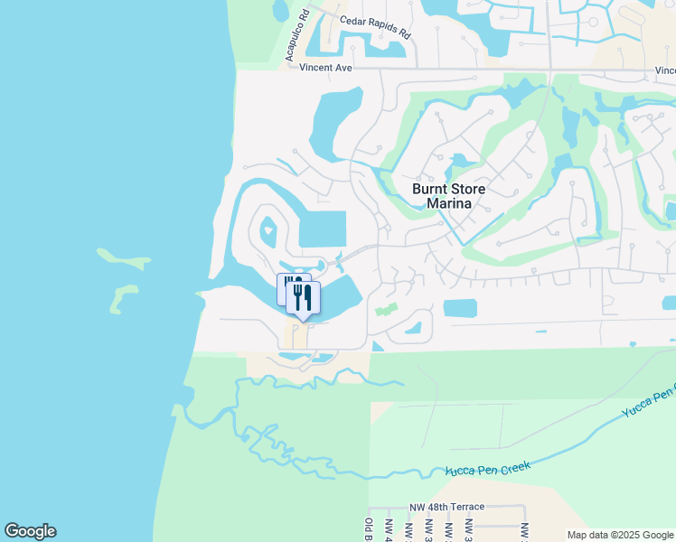 map of restaurants, bars, coffee shops, grocery stores, and more near 3201 Sunset Key Circle in Punta Gorda