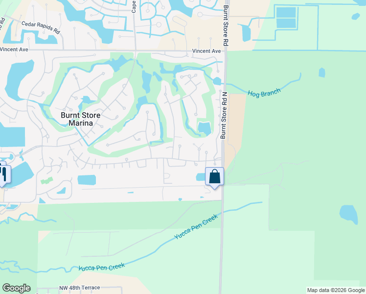 map of restaurants, bars, coffee shops, grocery stores, and more near 437 Islamorada Boulevard in Punta Gorda
