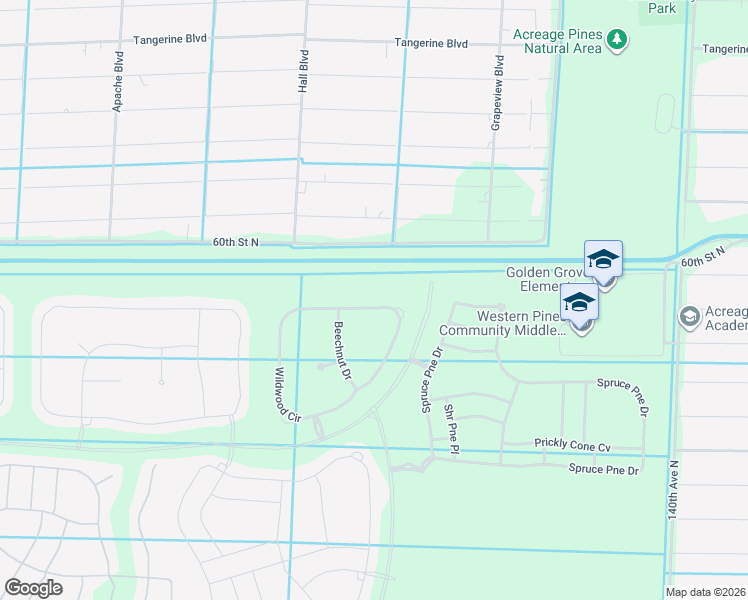 map of restaurants, bars, coffee shops, grocery stores, and more near 15030 Wildwood Circle in Westlake