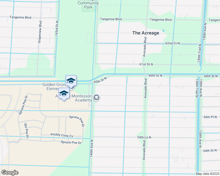 map of restaurants, bars, coffee shops, grocery stores, and more near 13792 59th Ct N in West Palm Beach