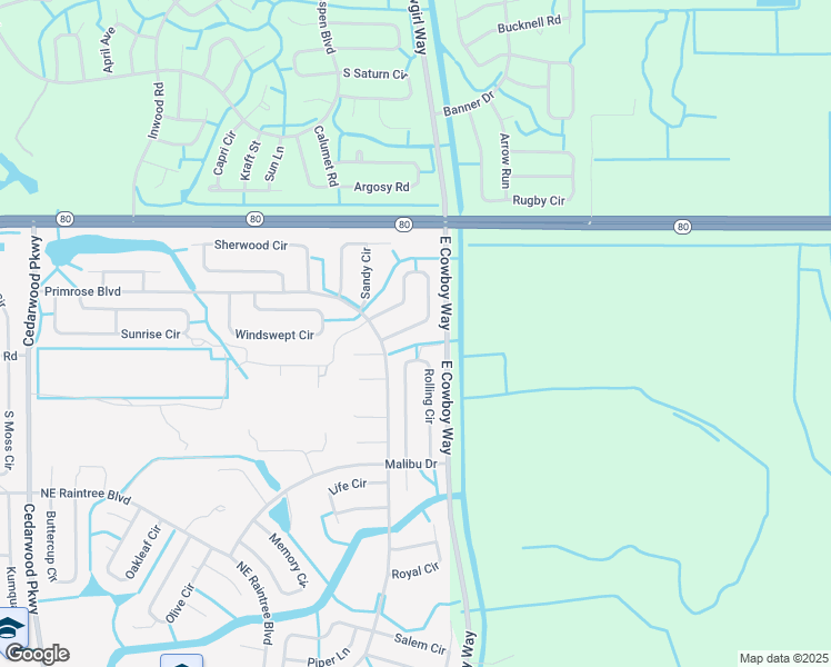 map of restaurants, bars, coffee shops, grocery stores, and more near 8049 Sandlewood Circle in LaBelle