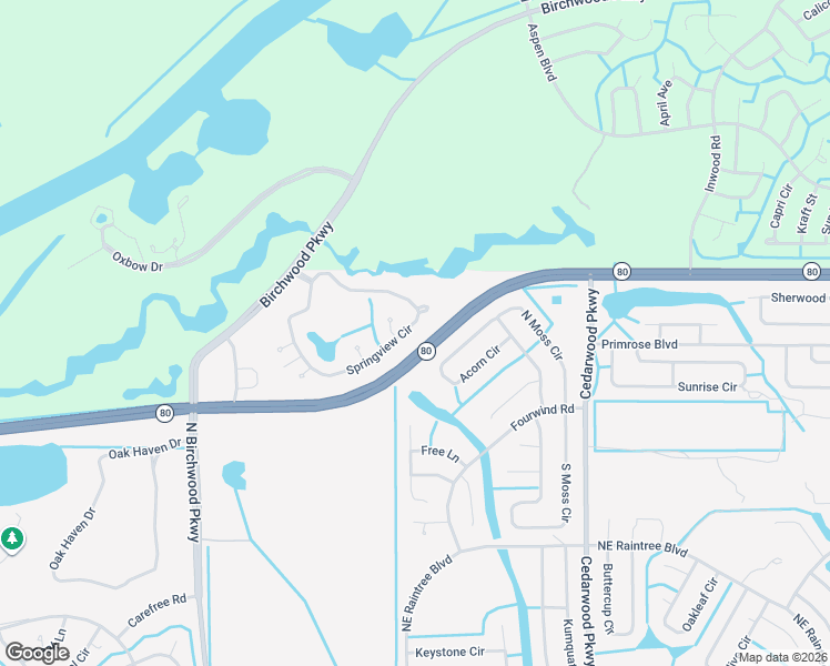 map of restaurants, bars, coffee shops, grocery stores, and more near 6021 Acorn Circle in LaBelle