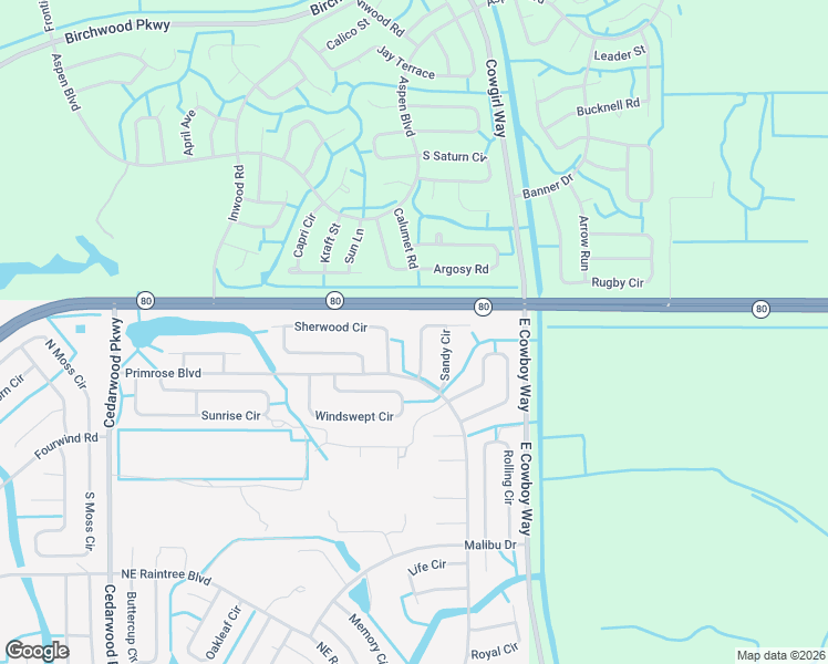 map of restaurants, bars, coffee shops, grocery stores, and more near 8011 Sandy Circle in LaBelle