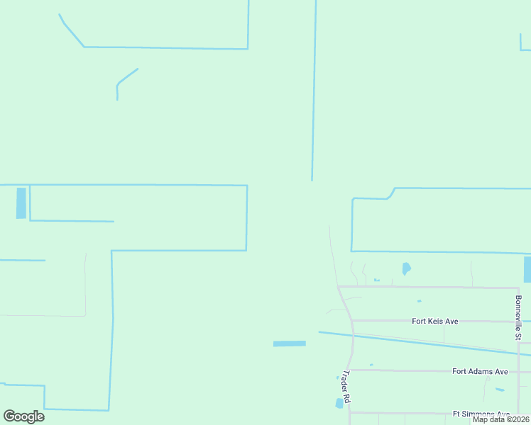 map of restaurants, bars, coffee shops, grocery stores, and more near 99 Trader Road in LaBelle