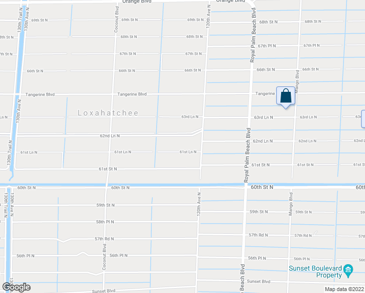 map of restaurants, bars, coffee shops, grocery stores, and more near 12105 61st Lane North in West Palm Beach