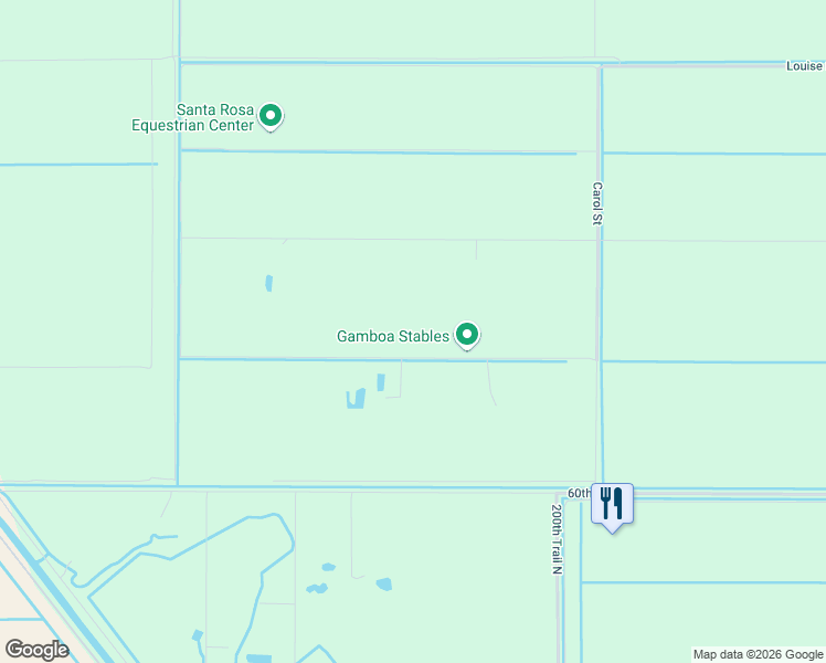 map of restaurants, bars, coffee shops, grocery stores, and more near 20435 Simone Drive in Loxahatchee