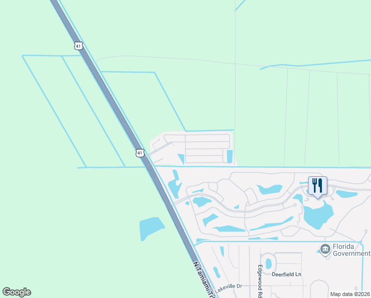 map of restaurants, bars, coffee shops, grocery stores, and more near Hemlock Street in Punta Gorda
