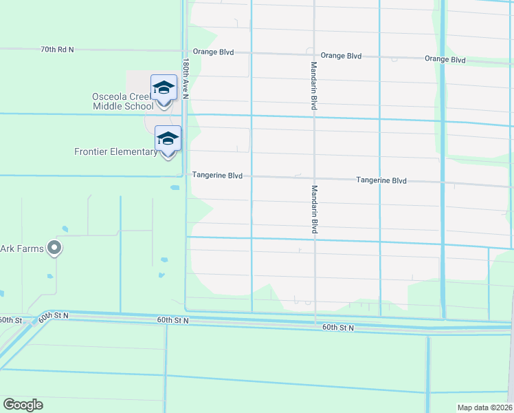 map of restaurants, bars, coffee shops, grocery stores, and more near 17720 64th Place North in Loxahatchee