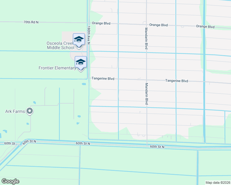 map of restaurants, bars, coffee shops, grocery stores, and more near 17720 64th Place North in Loxahatchee