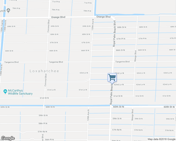 map of restaurants, bars, coffee shops, grocery stores, and more near 12019 63rd Lane North in West Palm Beach
