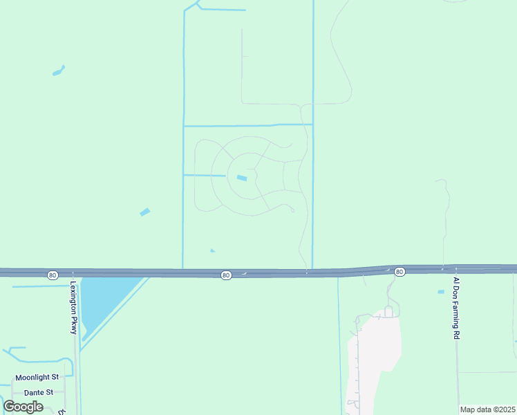 map of restaurants, bars, coffee shops, grocery stores, and more near 1195 Horseshoe Loop in Moore Haven