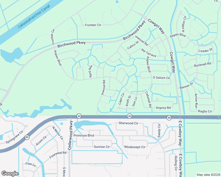 map of restaurants, bars, coffee shops, grocery stores, and more near 1061 Naples Street in LaBelle