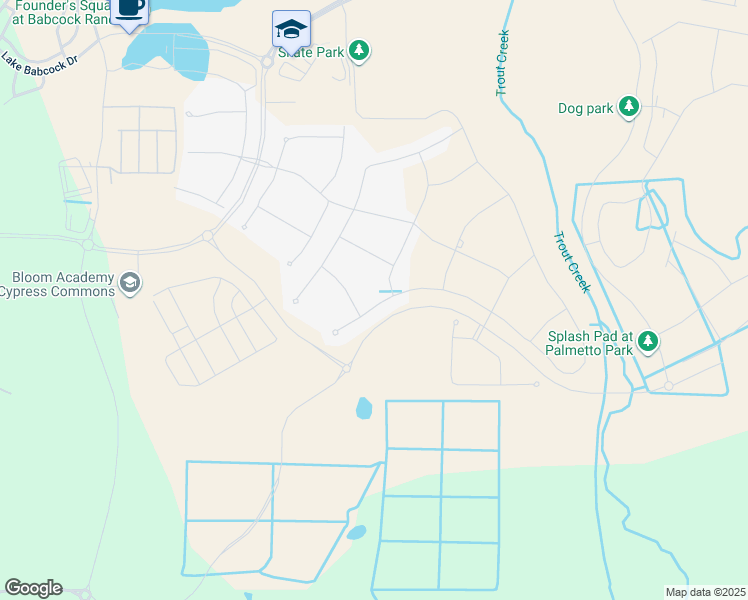 map of restaurants, bars, coffee shops, grocery stores, and more near 17668 Woodland Court in Punta Gorda