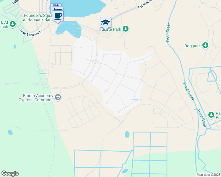 map of restaurants, bars, coffee shops, grocery stores, and more near 17541 Canopy Court in Punta Gorda