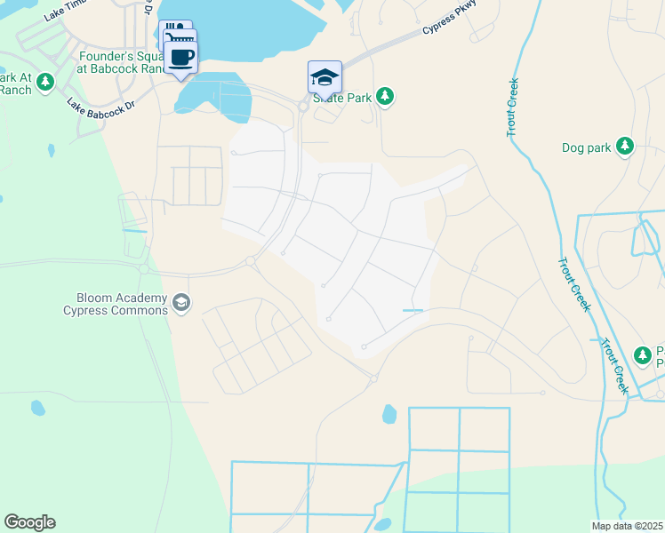 map of restaurants, bars, coffee shops, grocery stores, and more near 17541 Canopy Court in Punta Gorda