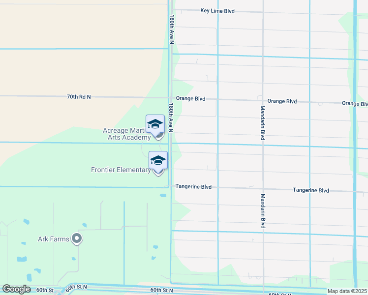 map of restaurants, bars, coffee shops, grocery stores, and more near 17927 67th Court North in Loxahatchee