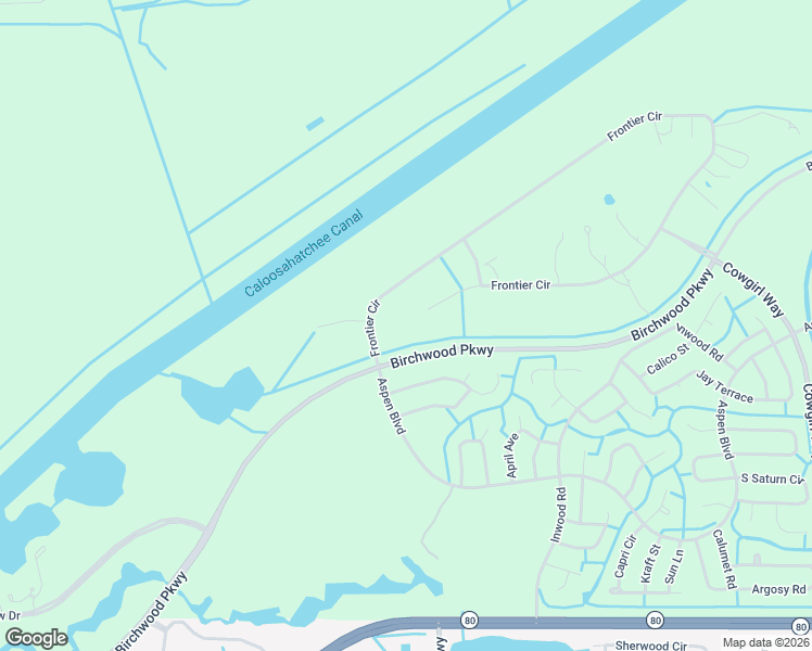 map of restaurants, bars, coffee shops, grocery stores, and more near 3079 Frontier Circle in LaBelle