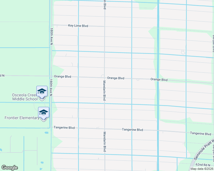 map of restaurants, bars, coffee shops, grocery stores, and more near 17477 69th Street North in Loxahatchee