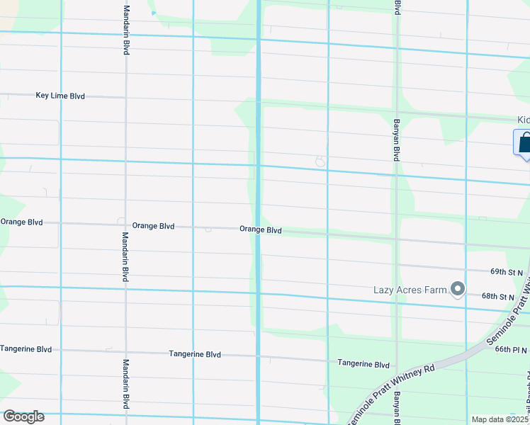 map of restaurants, bars, coffee shops, grocery stores, and more near 16976 70th Street North in Loxahatchee