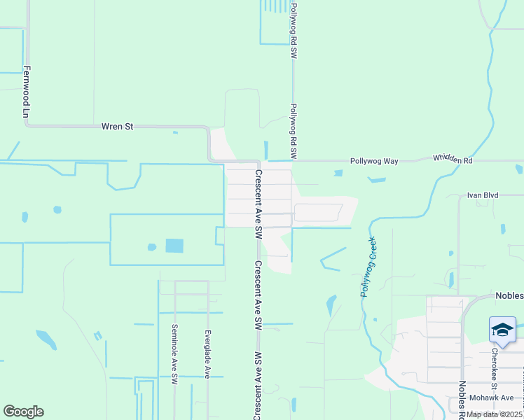 map of restaurants, bars, coffee shops, grocery stores, and more near 23060 Edward Street Southwest in LaBelle