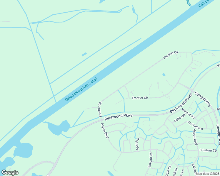 map of restaurants, bars, coffee shops, grocery stores, and more near 1205 Frontier Circle in LaBelle