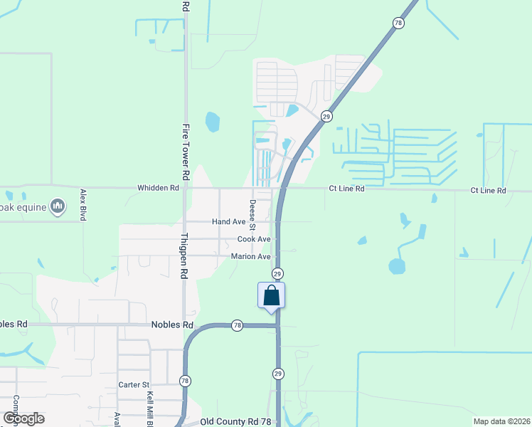 map of restaurants, bars, coffee shops, grocery stores, and more near 1425 North Bridge Street in LaBelle