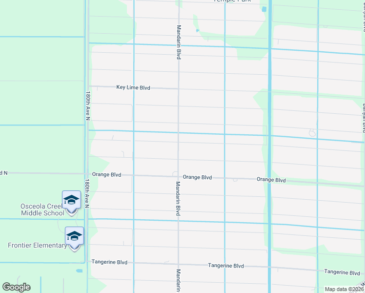map of restaurants, bars, coffee shops, grocery stores, and more near 7160 Mandarin Blvd in Loxahatchee