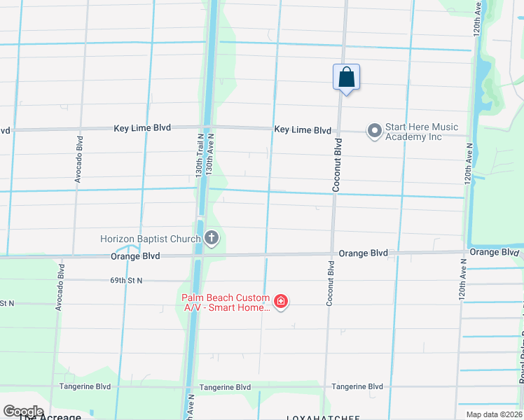 map of restaurants, bars, coffee shops, grocery stores, and more near 12794 71st Pl N in West Palm Beach