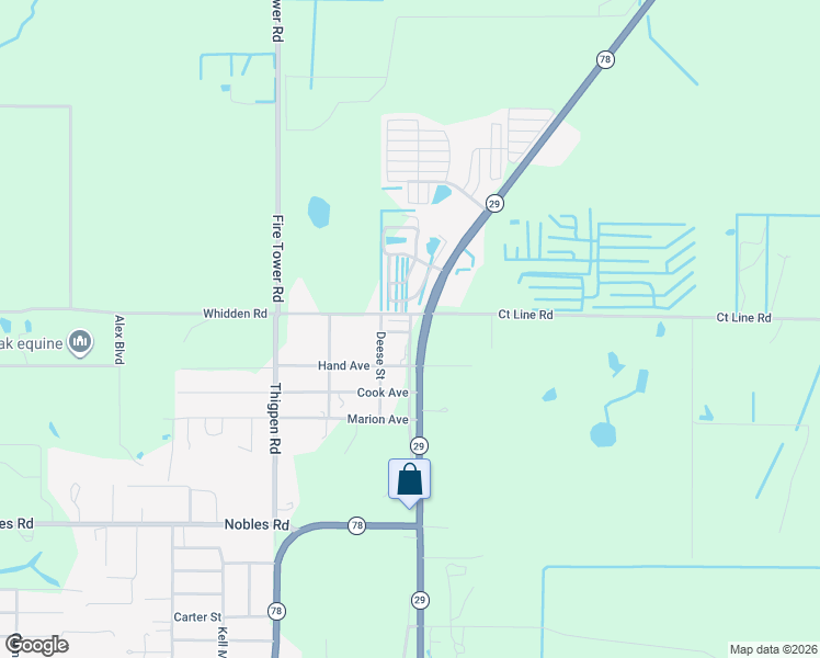 map of restaurants, bars, coffee shops, grocery stores, and more near 1425 North Bridge Street in LaBelle