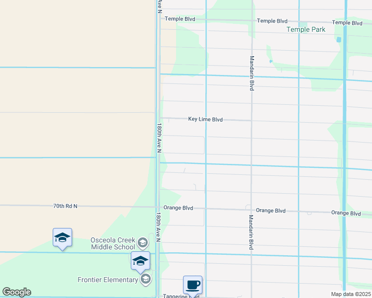 map of restaurants, bars, coffee shops, grocery stores, and more near 17850 73rd Court North in Loxahatchee