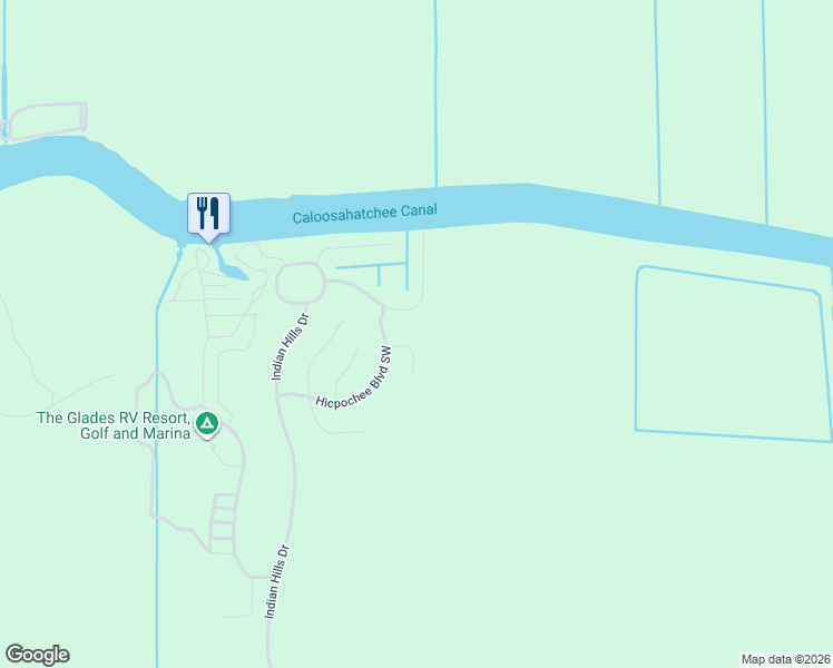 map of restaurants, bars, coffee shops, grocery stores, and more near 1078 Right # Road in Moore Haven