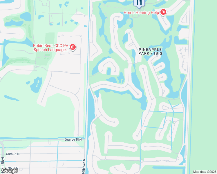 map of restaurants, bars, coffee shops, grocery stores, and more near 7546 Hawks Landing Drive in West Palm Beach