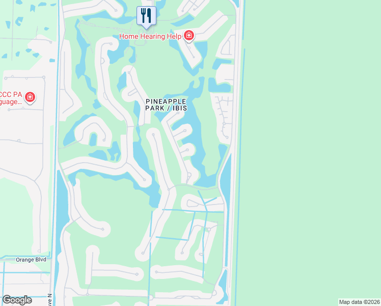 map of restaurants, bars, coffee shops, grocery stores, and more near 10220 Blue Heron Cove in West Palm Beach